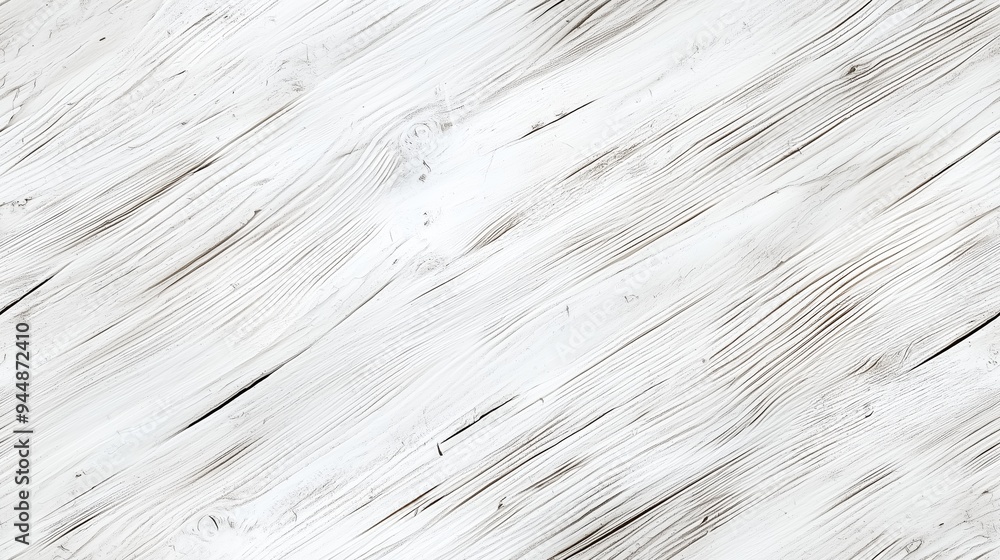 Poster textured white wooden surface with visible grain patterns and subtle variations in color.