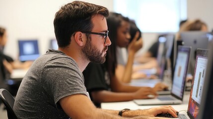 Teaching Coding to Adults, mature programming education