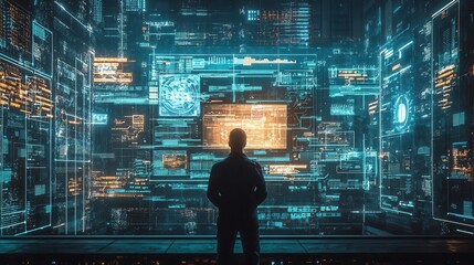 Visualizing Software Design, conceptual tech art