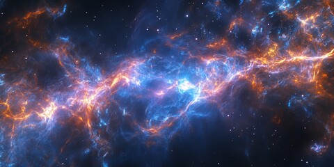 cosmic background radiation, with the faint glow of the early universe captured in stunning detail