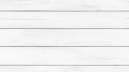 Fototapeta premium White wooden planks arranged horizontally, showcasing a smooth texture and natural wood grain patterns.