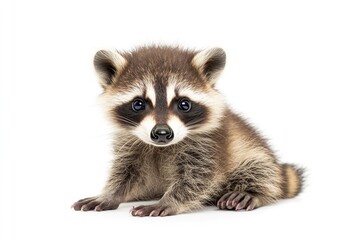 Obraz premium Adorable Baby Raccoon