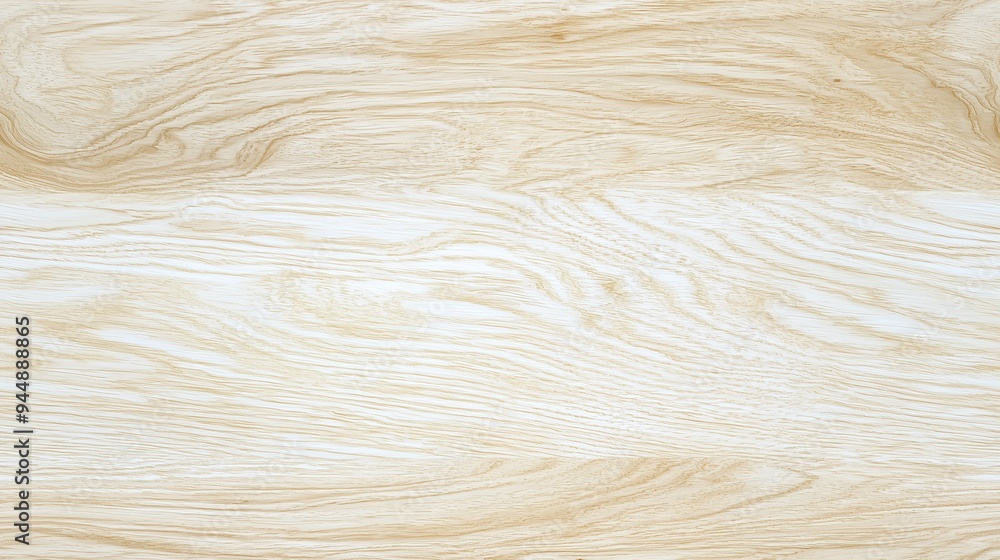 Poster light-colored wood grain, showcasing natural patterns and textures. the wood has a smooth finish wit