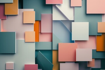 Symmetrical Geometric Shapes: Modern Abstract Design for Tech and Lifestyle Brands