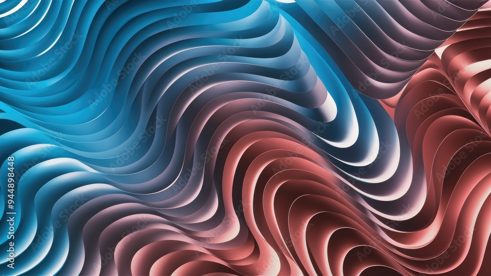 Aufkleber light-colored abstract background with bar elements