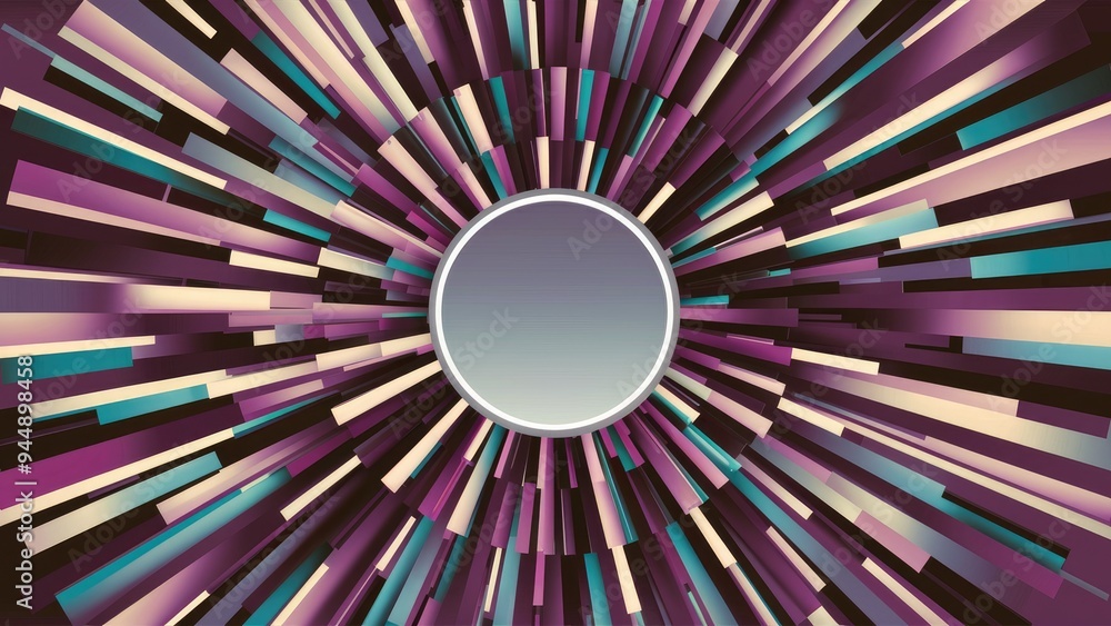 Aufkleber light-colored abstract background with bar elements