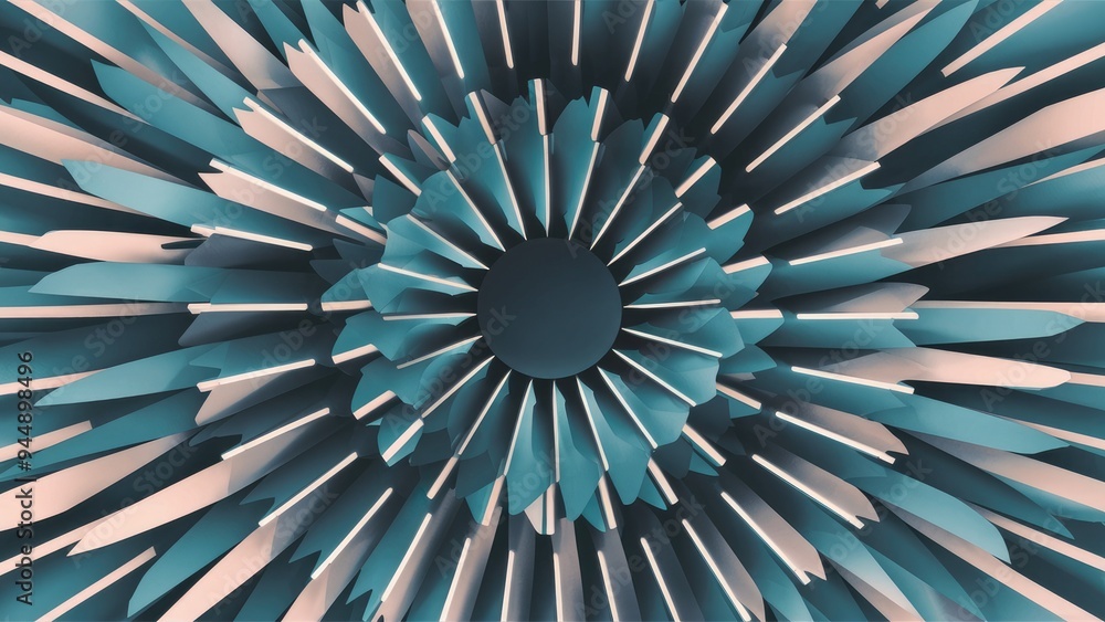 Aufkleber light-colored abstract background with bar elements
