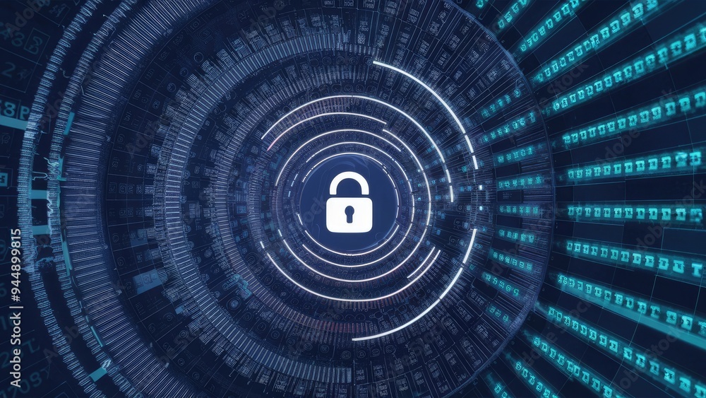 Poster navigate through the secure data tunnel for password protection