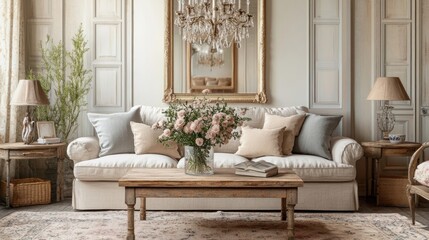 Elegant Living Room Interior Design
