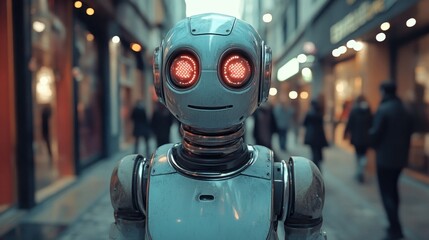 Robot in the City