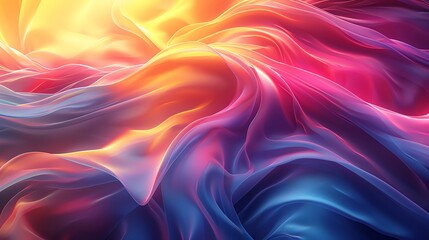 Vivid abstract background for ads, fluid forms, bold colors, contemporary design, high impact visuals, attentiongrabbing elements, clear and crisp details