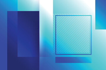 Obraz premium Abstract and modern blue color gradient background template