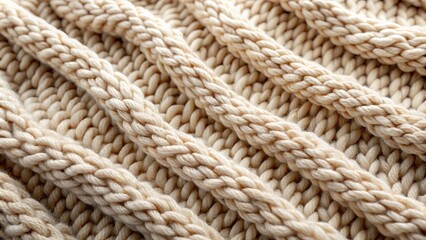 Close-up of a cozy knitted texture, knit, fabric, pattern, sweater, texture, textile, handmade, craft, cozy, warm, close-up
