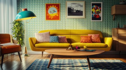 Mid-Century Modern Living Room
