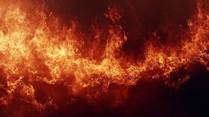 Obraz premium Fiery Abstract Background