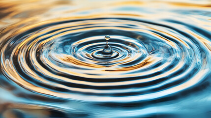 Resonate spread vibration water ripple abstract