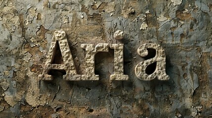 Travertino personalized name postcard perfect for decor.