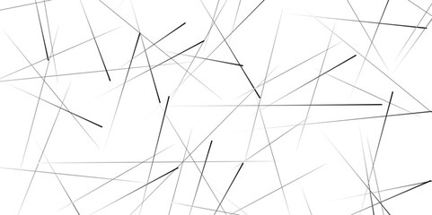 Metal grid isolated on the white background. Random chaotic lines abstract geometric pattern