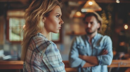 Obraz premium Conflict Avoidance: Colleagues who understand one another’s triggers and actively prevent conflicts, ensuring a peaceful and respectful work environment. 