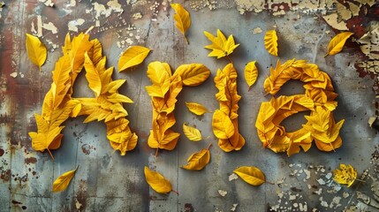 Yellow personalized name postcard perfect for decor.