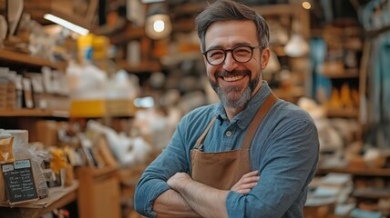 Obraz premium A store manager needs to think like an entrepreneur.
