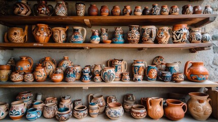 Fototapeta premium Peruvian Ayacucho pottery