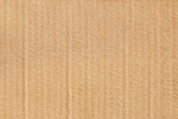 Brown cardboard sheet abstract background, texture of recycle paper box in old vintage pattern for design art work.