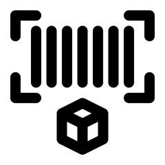 barcode, code, bar code, barcodes, product barcode outline icon