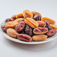 Natural delicious Dates in Clean Background