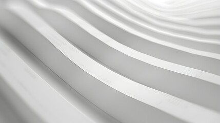 Obraz premium Subtle Monotone Geometric Wallpaper Pattern with Precise Minimalist Curves and Lines