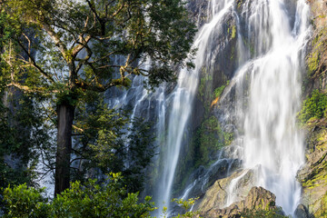 Khlong Lan Waterfall, Khlong Lan National Park, Kamphaeng Phet, in Thailand
