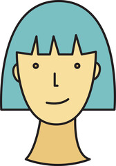 Woman Face Avatar