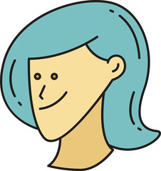 Woman Face Avatar