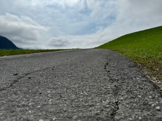 road in the field