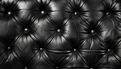 Naklejka premium black leather sofa pattern background
