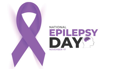 National Epilepsy day. background, banner, card, poster, template. Vector illustration.