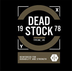 TYPOGRAPHY AND EMBLEM LOGO DESIGN FOR T-SHIRT CONCEPT OR OTHER USE