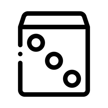 recommend clip art: dice line icon