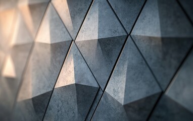Elegant Abstract Background with Subtle Triangular Pattern Design