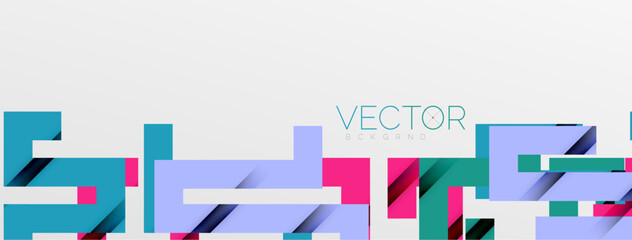 Color bend lines with shadow texture effect. Vector Illustration For Wallpaper, Banner, Background, Card, Book Illustration, landing page