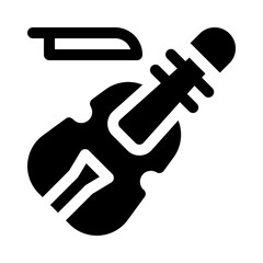 cello accessory glyph icon