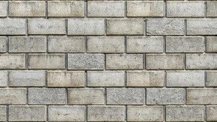 Obraz premium Seamless concrete block wall texture background for design and architecture projects