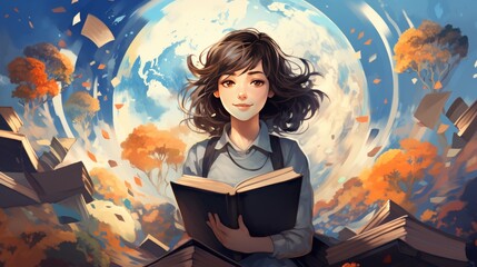International Book Learning Day 8th September Generative AI