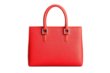Stylish red handbag with sleek design, perfect for adding a pop of color to any outfit, ideal for daily use or special occasions.