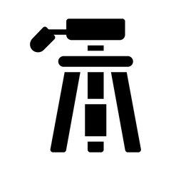 tripod glyph icon