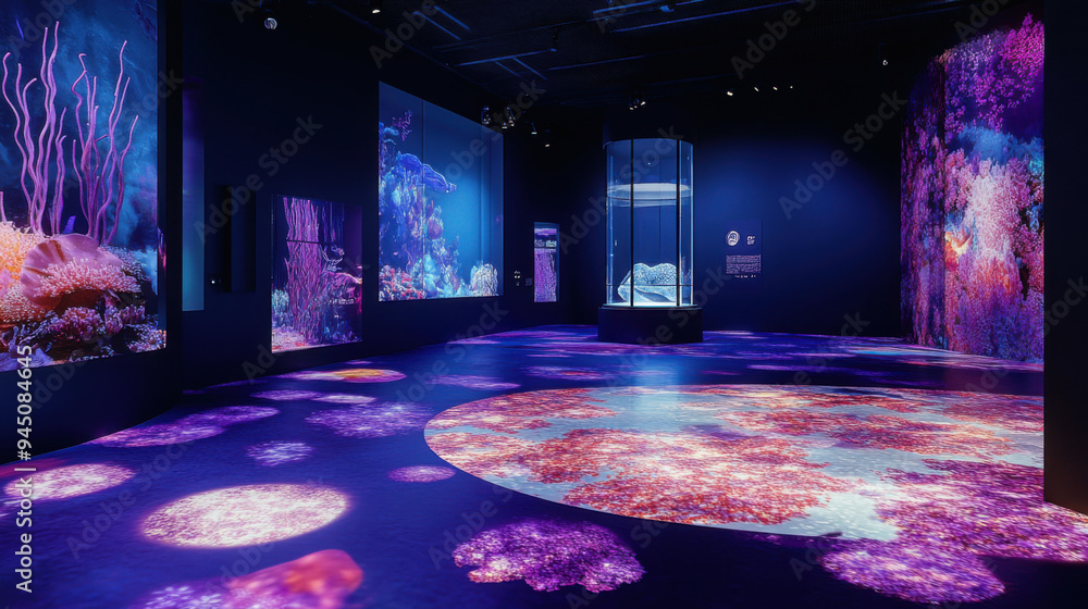 Poster vibrant 3d display platform with lifelike product representations and enhanced visual