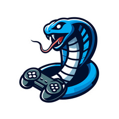 Cobra Mascot Vector Illustration for Sports Game or Esports Logo