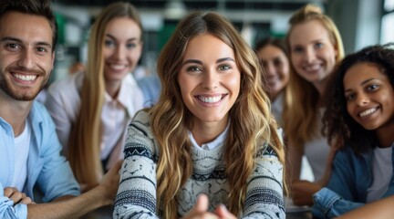 Obraz premium Shared Leadership: Distributing leadership tasks to empower all team members, enhancing collaboration and creating a more inclusive and dynamic team environment. 