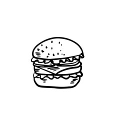 Junk food icon and logo for free
