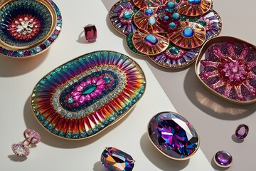 Kaleidoscope Journey Discovering Stylish Three Dimensional Vibrancy in Contemporary Gem Collections